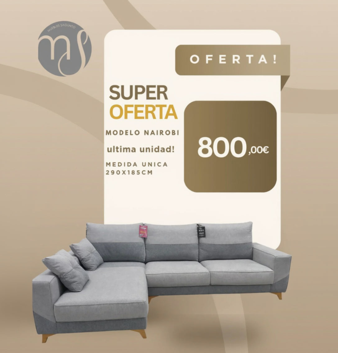 SOFÁ FIJO NAIRA