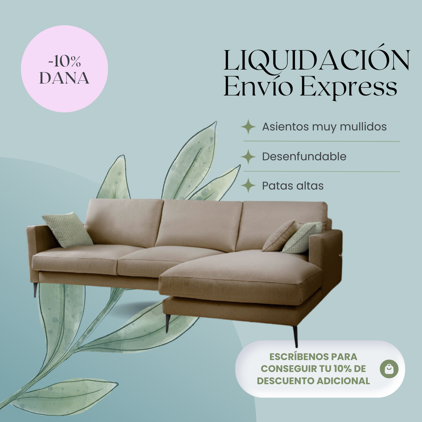 Sofá Zen Outlet