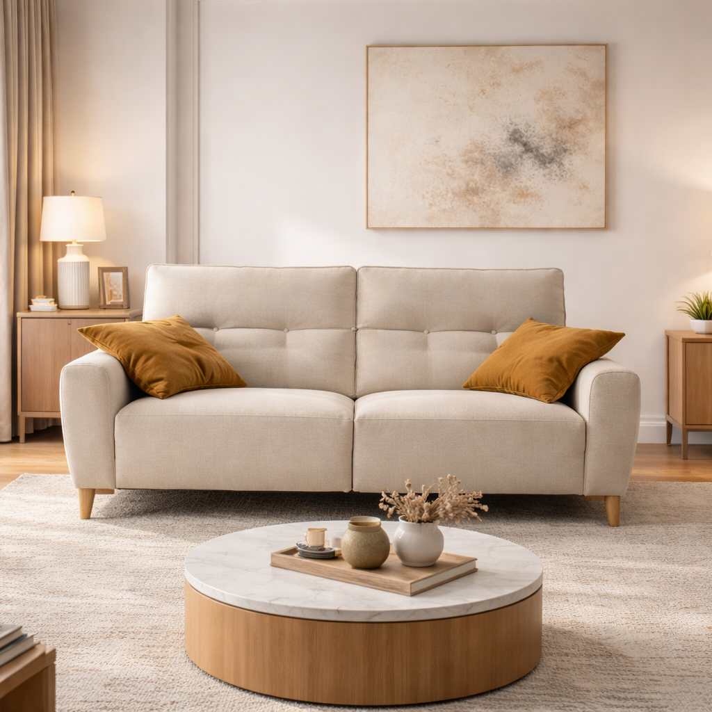 SOFÁ GIN RELAX DE MUELLE ENSACADO