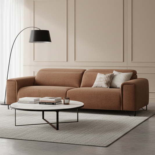 Sofá Relax Kio,la fusión perfecta entre una estética minimalista y atemporal