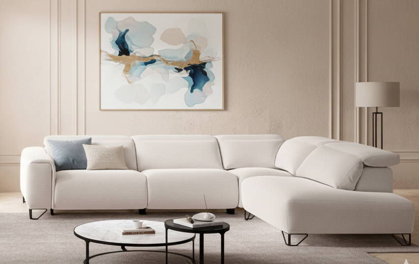 Sofá Relax Kio,la fusión perfecta entre una estética minimalista y atemporal