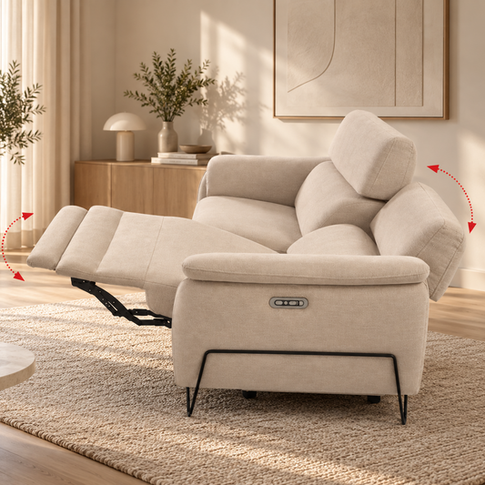 SOFÁ RELAX CON CABEZAL ELÉCTRICO STAR