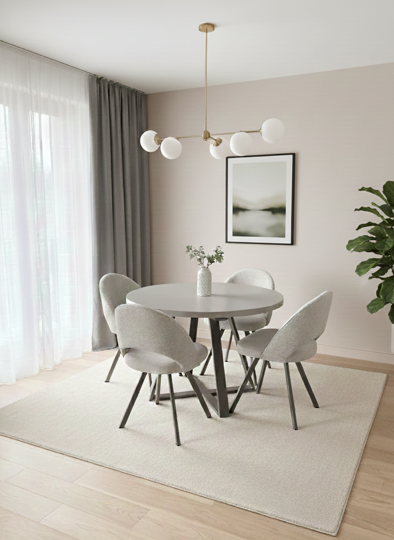 Mesa Redonda Extensible/Fija